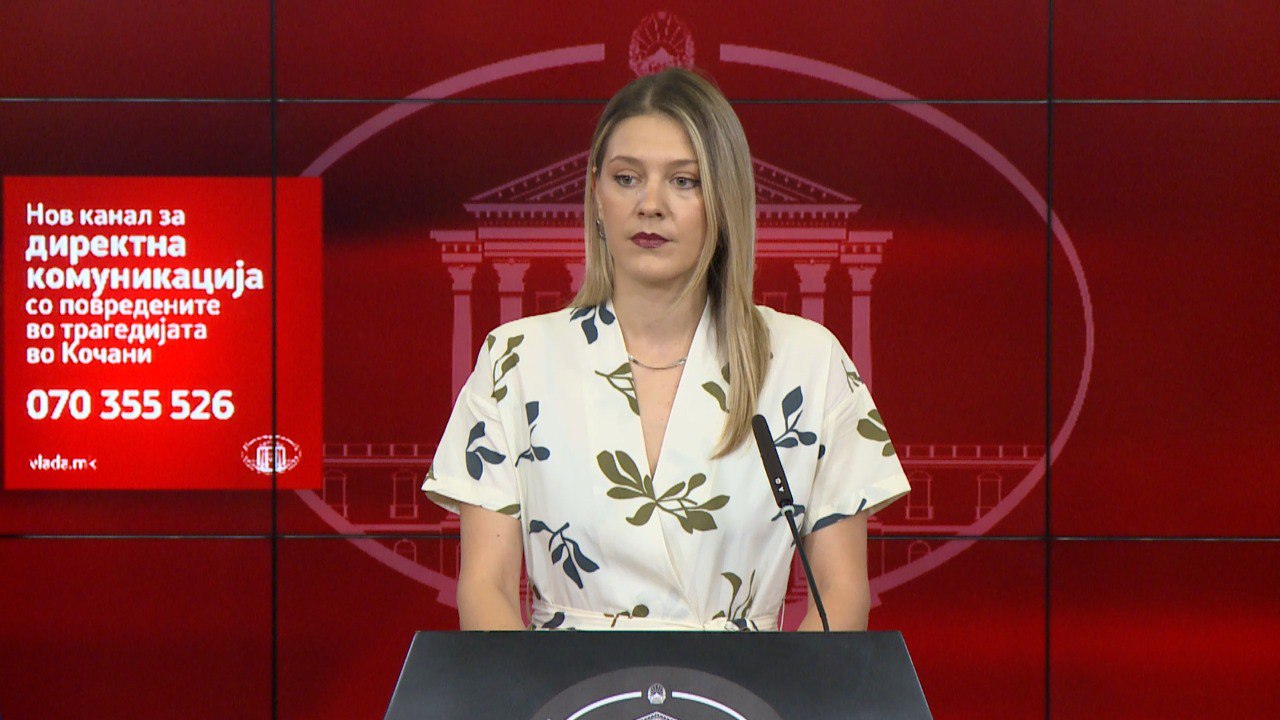 Митева: Нов канал за директна комуникација со повредените во трагедијата во Кочани – 070 355 526