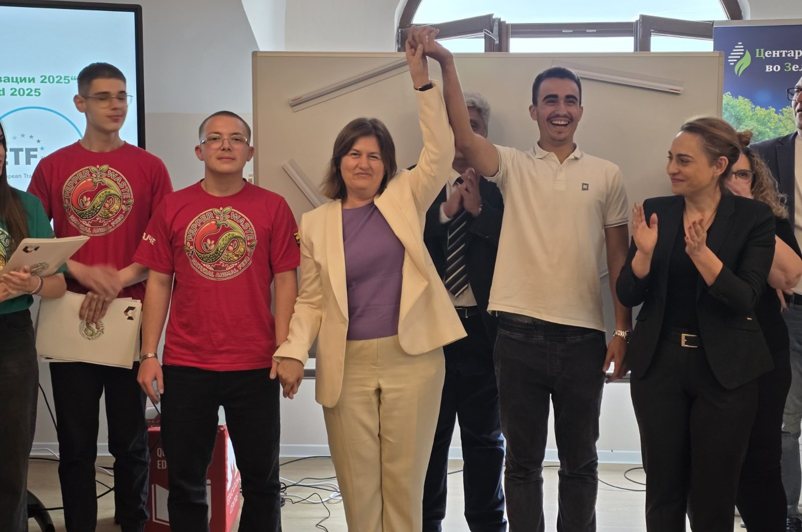 Младите ја креираат зелената иднина – Божиновска ги додели признанијата на победниците на националниот натпревар за зелени иновации