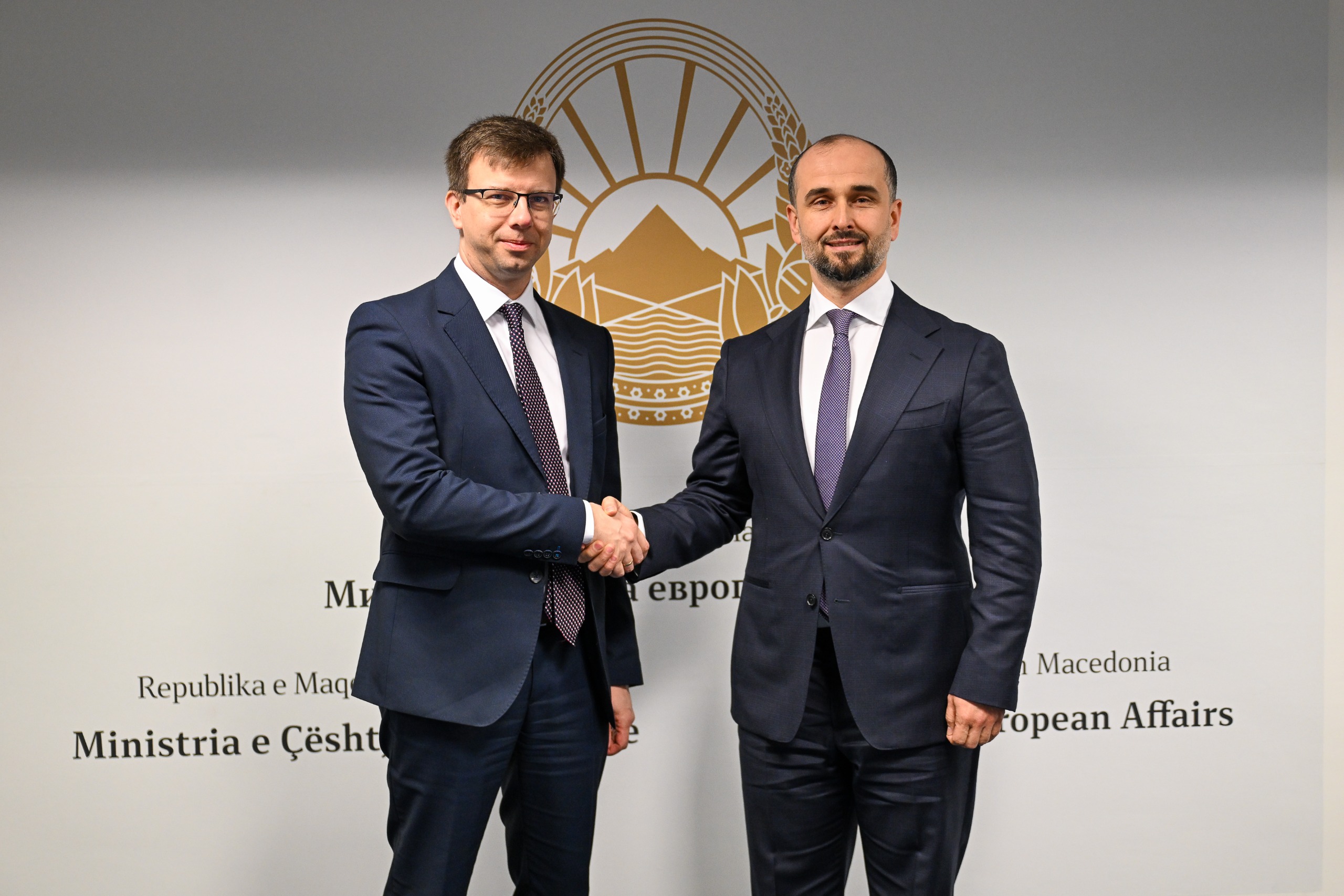 Муртезани домаќин на унгарскиот министер за ЕУ прашања, Јанош Бока
