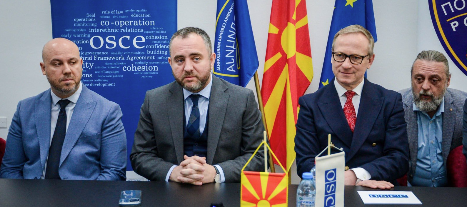 МВР и ОБСЕ со заеднички проект за унапредување на условите во ПС Бит Пазар