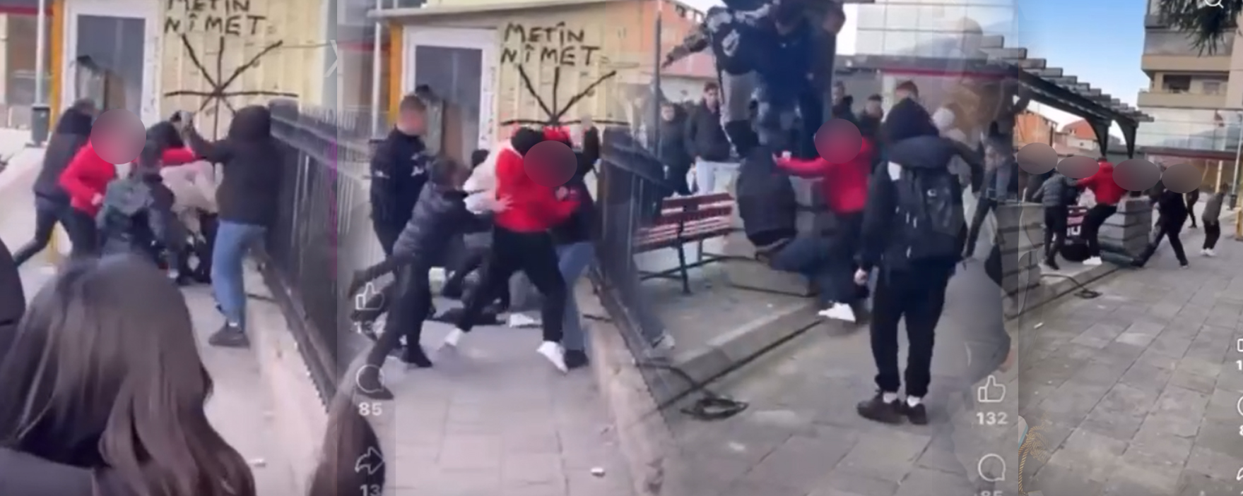 МВР со брза реакција, кривична пријава за насилство по инцидент пред ОУ „Дитурија“