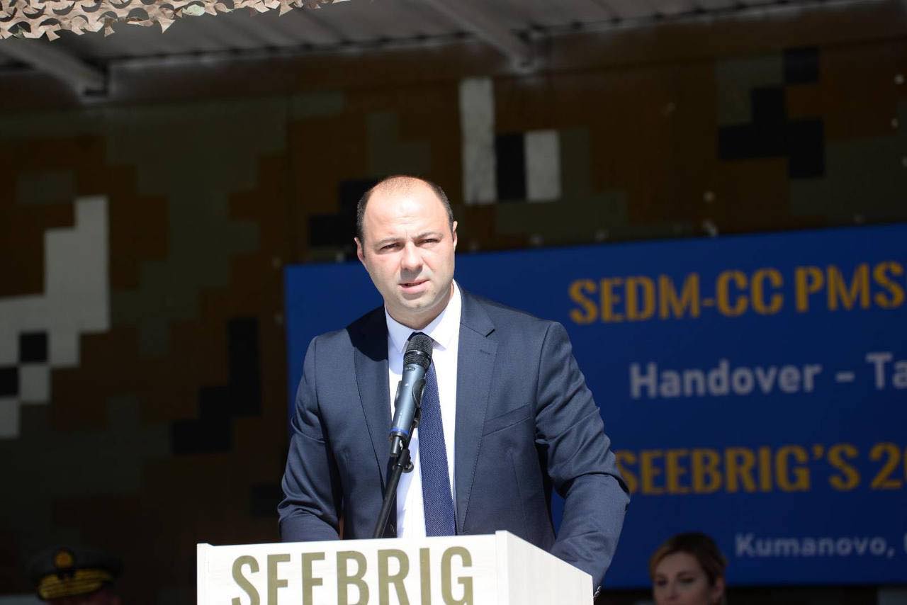 На 26-годишнината од формирањето на Бригадата на Југоисточна Европа – SEEBRIG, Мисајловски укажа на нејзиното значење за регионалната безбедност