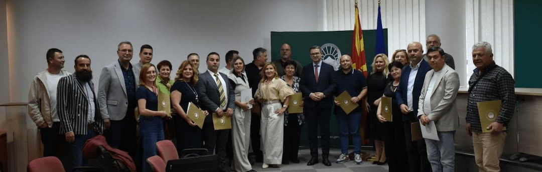 На 54 здруженија доделени договори во вкупен износ од 10.094.050 денари, ги поддржуваме локалните манифестации