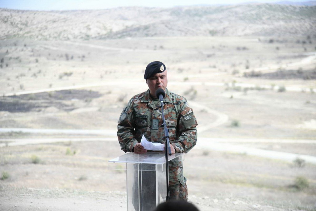 На АП „Криволак“ за прв пат реализирана вежба со употреба на далечински управувана вооружена станица