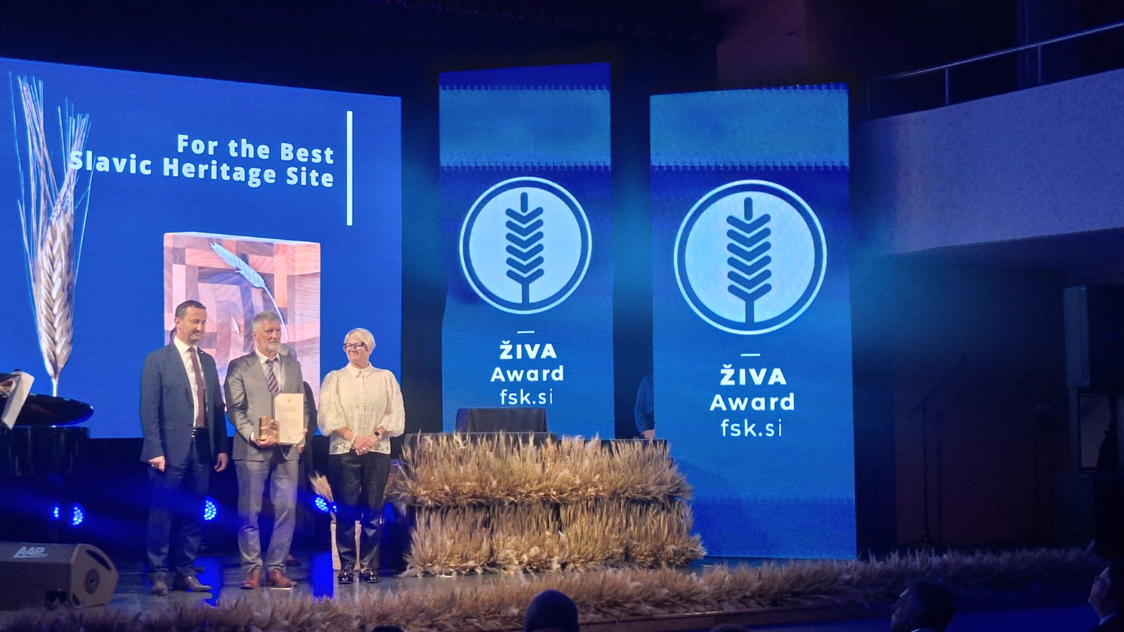 Наградата „Жива“ за најдобар словенски локалитет за 2025 година доделена на НУ Завод за заштита на спомениците на културата и музеј – Охрид