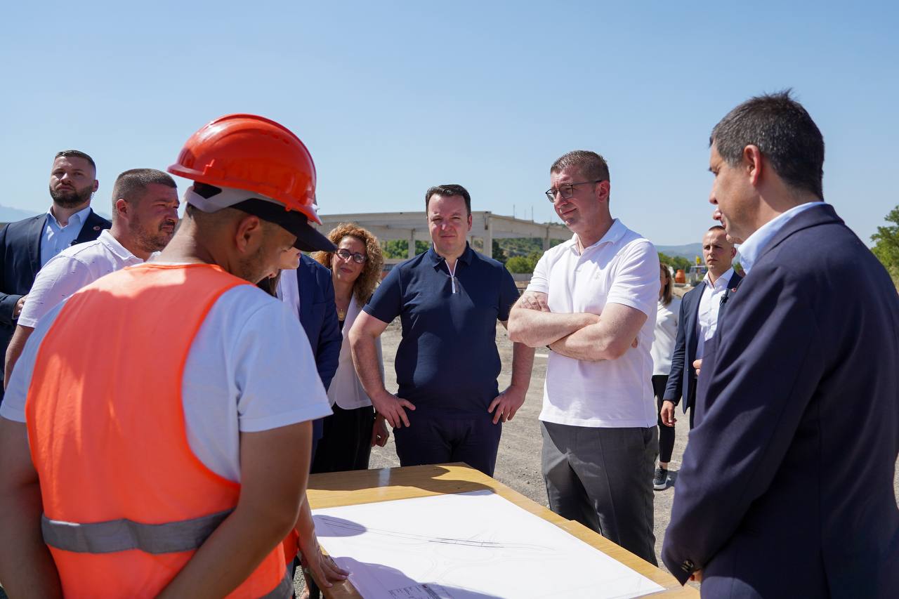 Николоски:  Го пуштивме новиот Западен Булевар на Гевгелија, а во следниот период ќе работиме во Моин, Прдејци и Богородица