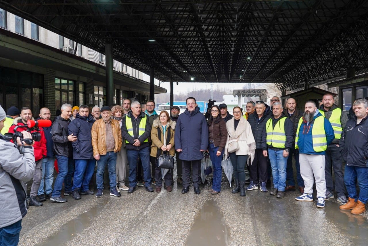 Николоски на Блаце – Владата го подржува протестот на транспортерите, ЕУ мора да го олесни пристапот за професионалните возачи