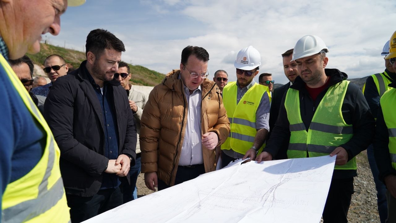 Николоски: Штип и источниот дел на Македонија добиваат прво туристичко вештачко езеро, ќе биде завршено во 2027 пред предвидениот рок.