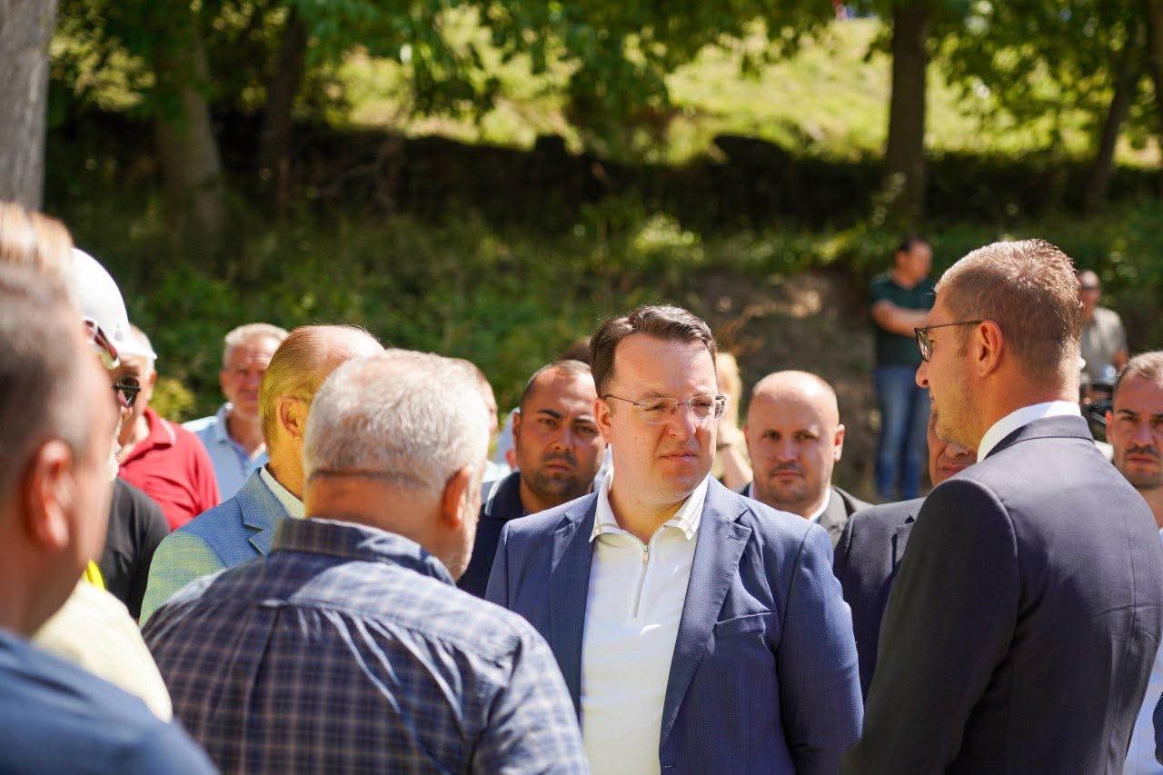 Николоски: Започнуваме со реконструкција на обиколница Крива Паланка, реализираме историски најголеми инвестиции во Крива Паланка и регионот 