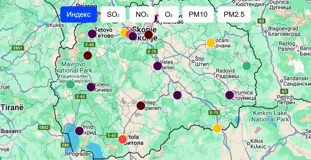 Нов веб портал за квалитет на воздухот на МЖСПП 