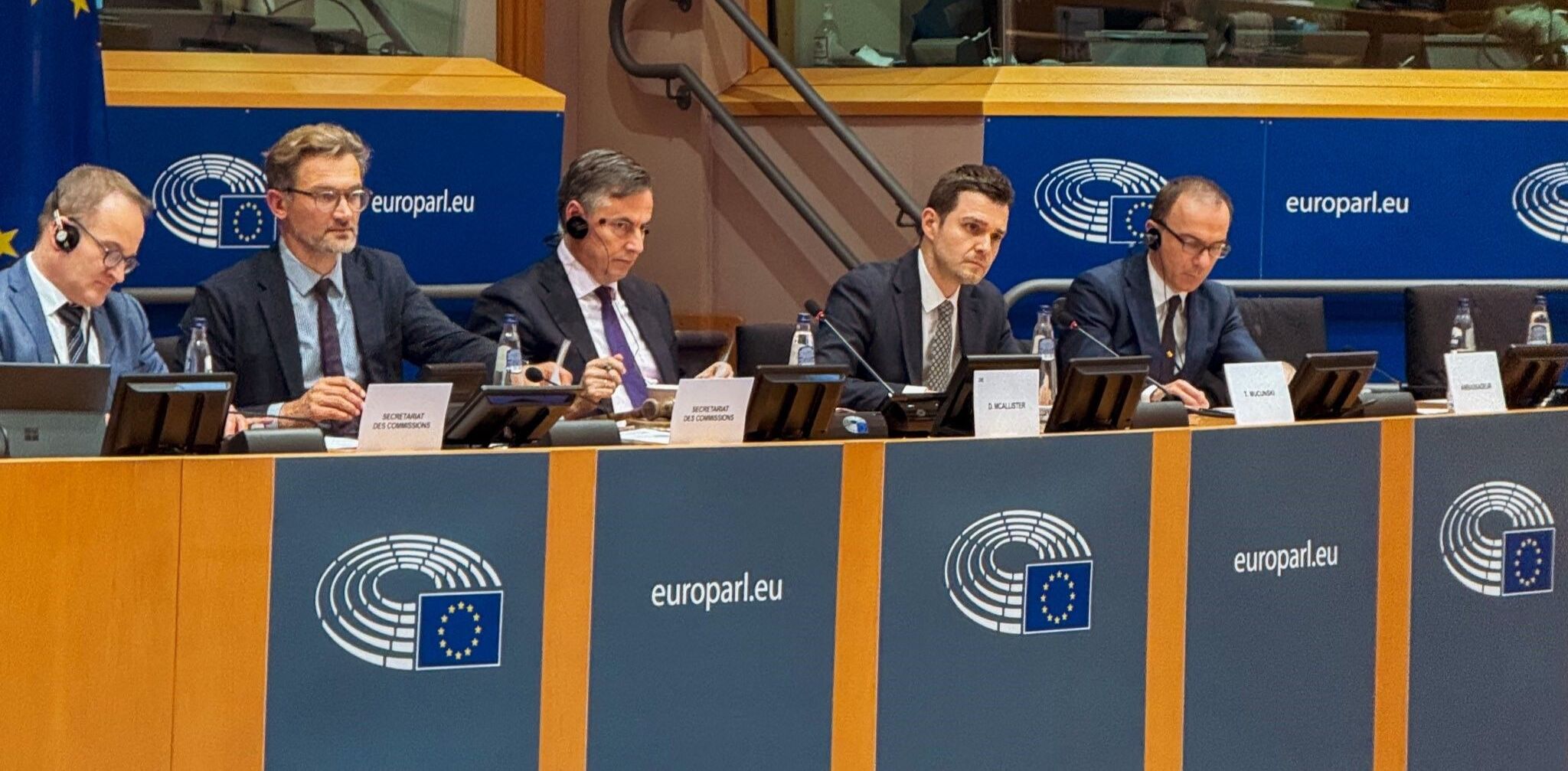 Обраќањето на министерот Муцунски пред Комисијата за надворешни работи на Европскиот Парламент (АФЕТ)
