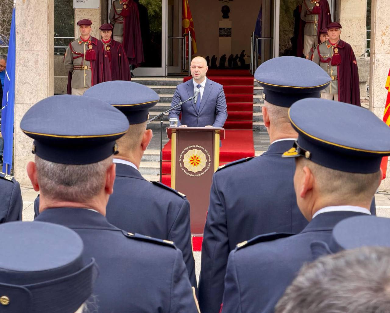 Одбележана шестгодишнината од членството во НАТО - Мисајловски: Нашата цел е силна и модерна Армија, столб за безбедна и сигурна држава