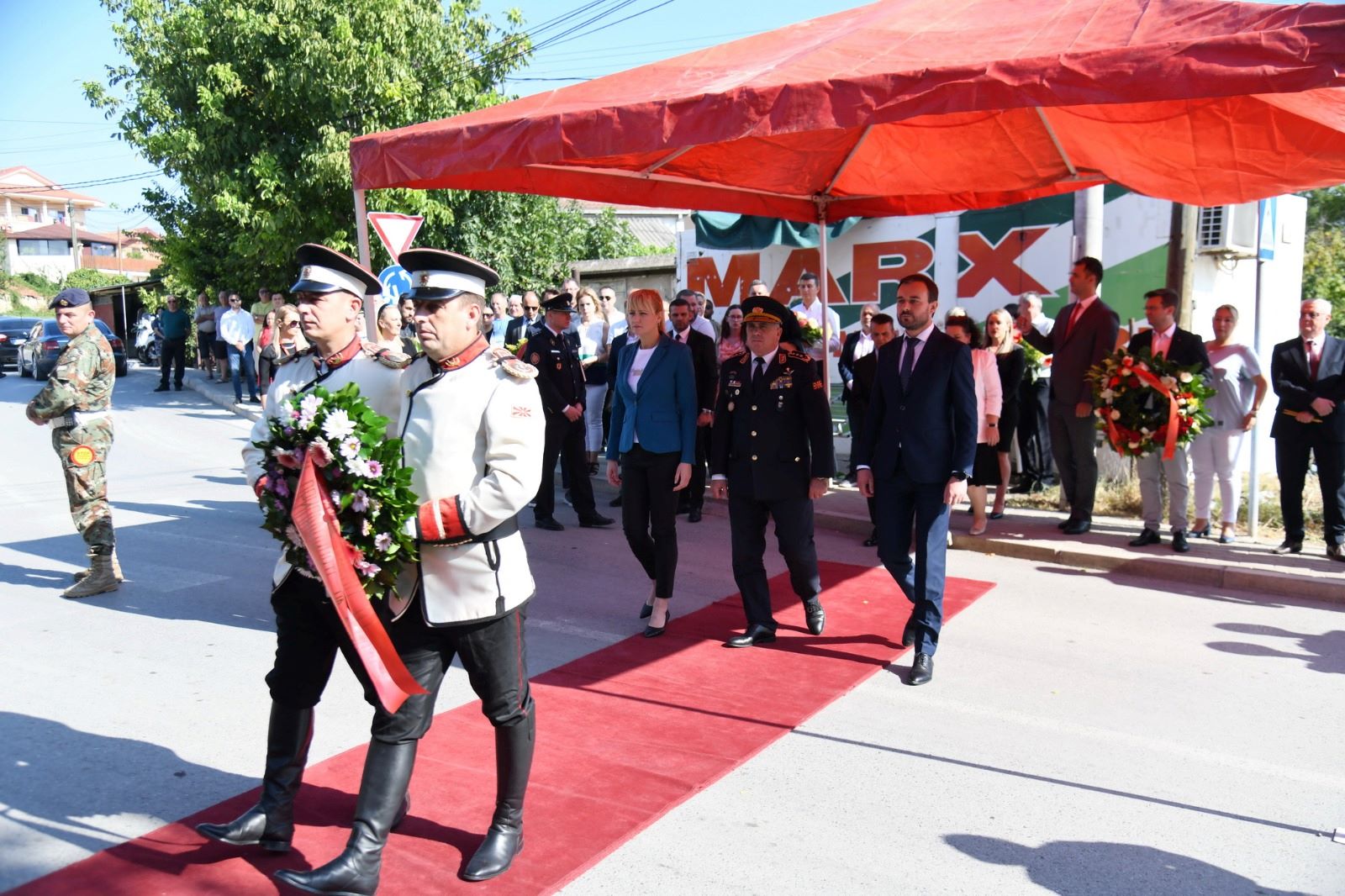 Оддадена почит во спомен на загинатите бранители кај месноста Љуботенски бачила