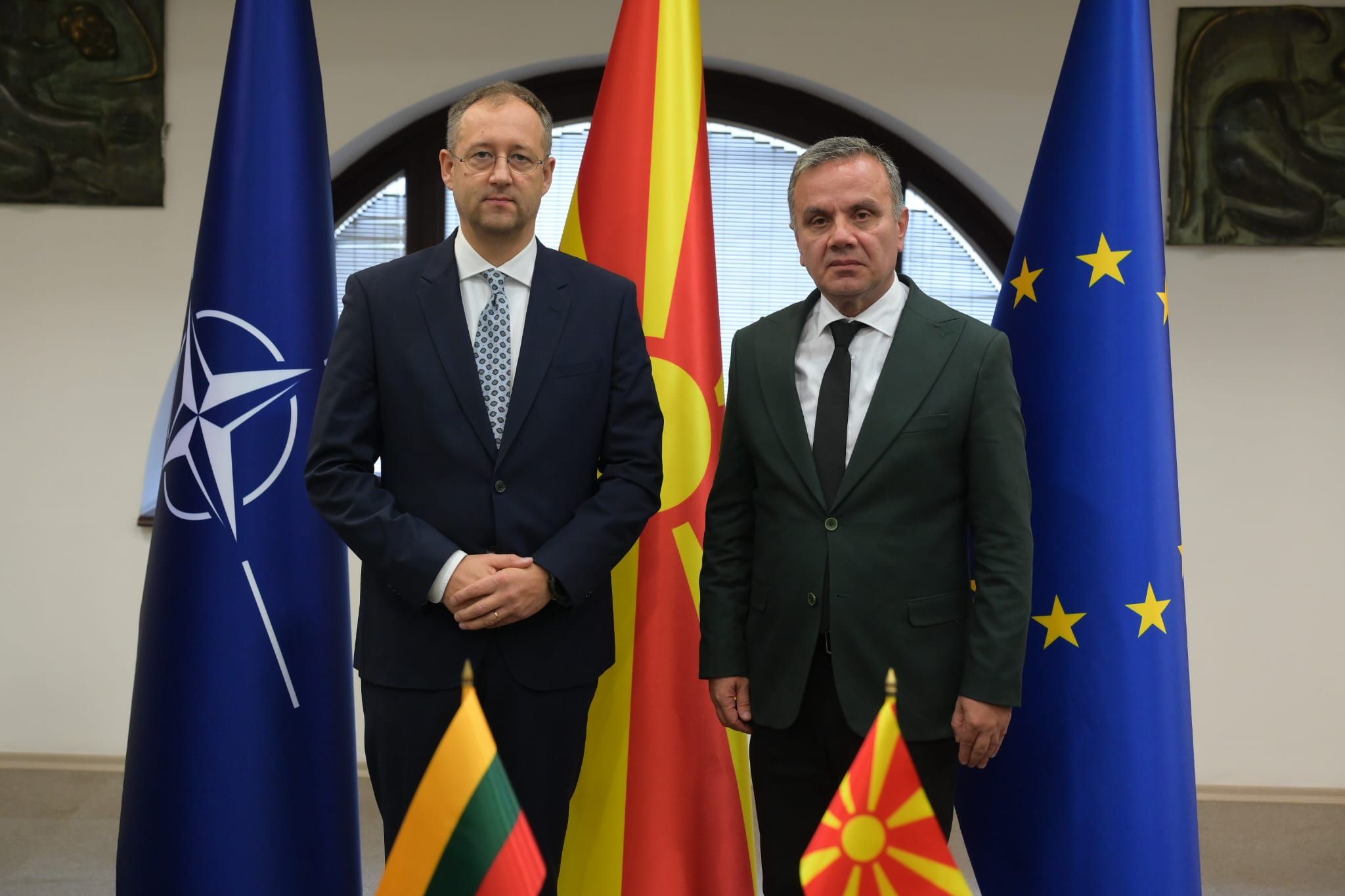 Одржани билатерални консултации меѓу Северна Македонија и Литванија