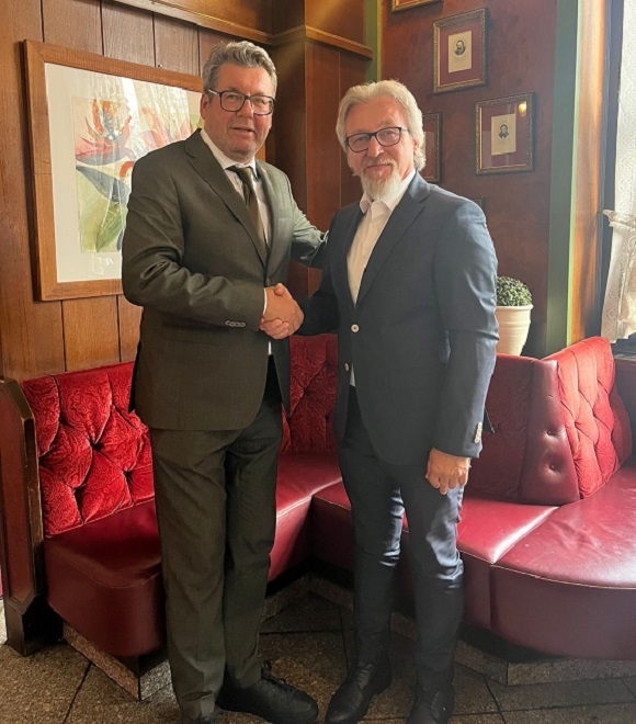 Официјална средба помеѓу министерот Фатмир Лимани и пратеникот во Националниот совет на Австрија, Роберт Лајмер