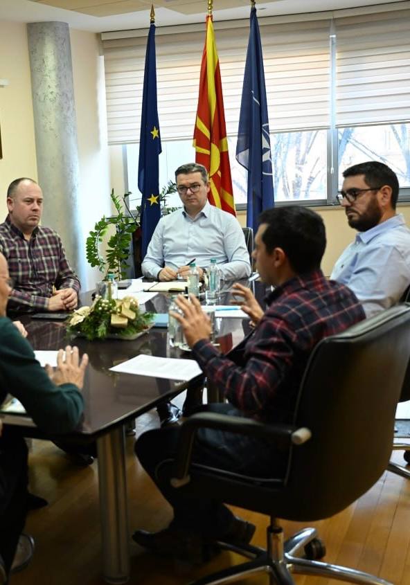 Остварена средба меѓу министерот Трипуновски и Македонската риболовна федерација