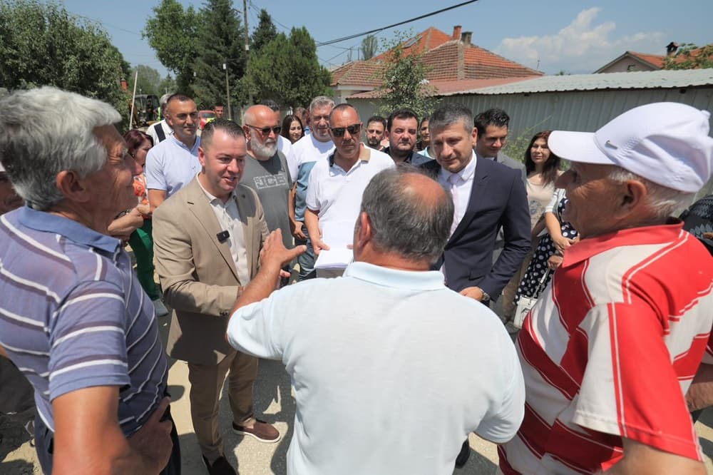 Перински во Гази Баба: Развојот на општините и унапредувањето на квалитетот на живот на сите граѓани е наш приоритет