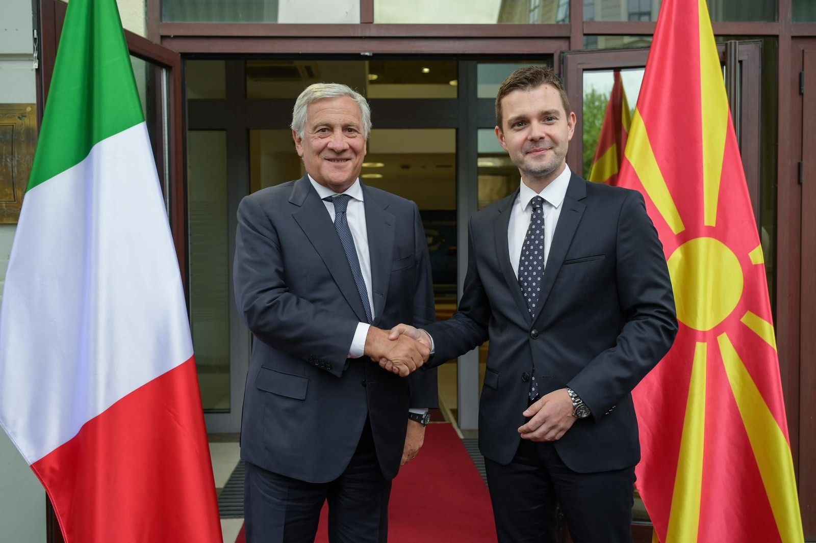 Посета на МНР на Италијанската Република, Антонио Тајани