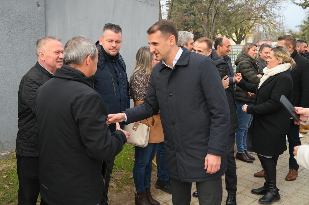 Поставен камен темелник на нова детска градинка во Дексион, Општина Ѓорче Петров