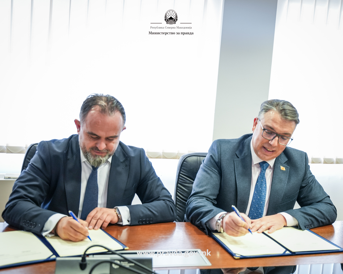 Потпишан  Меморандум за соработка за дигитално поврзување помеѓу Управниот суд, јавните органи и Вишиот управен суд преку софтверската платформа-ЕПУС