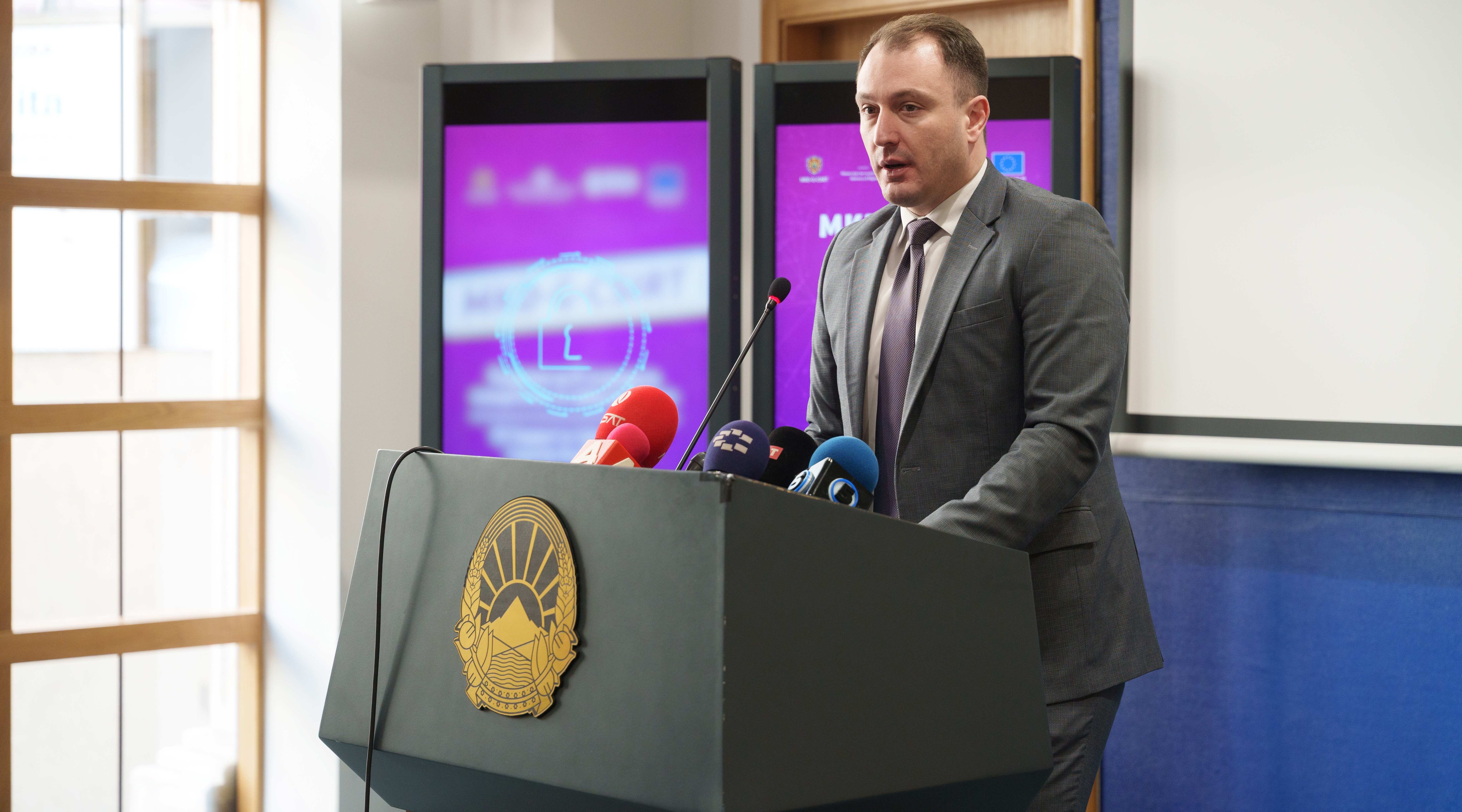 Андоновски ја поздрави поддршката од ЕУ: заедно до роаминг по ниски цени и сајбер безбедност