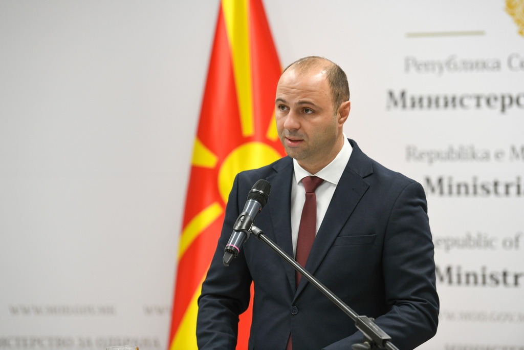 Прес-конференција „100% посветени! За тебе“ на министерот за одбрана Владо Мисајловски