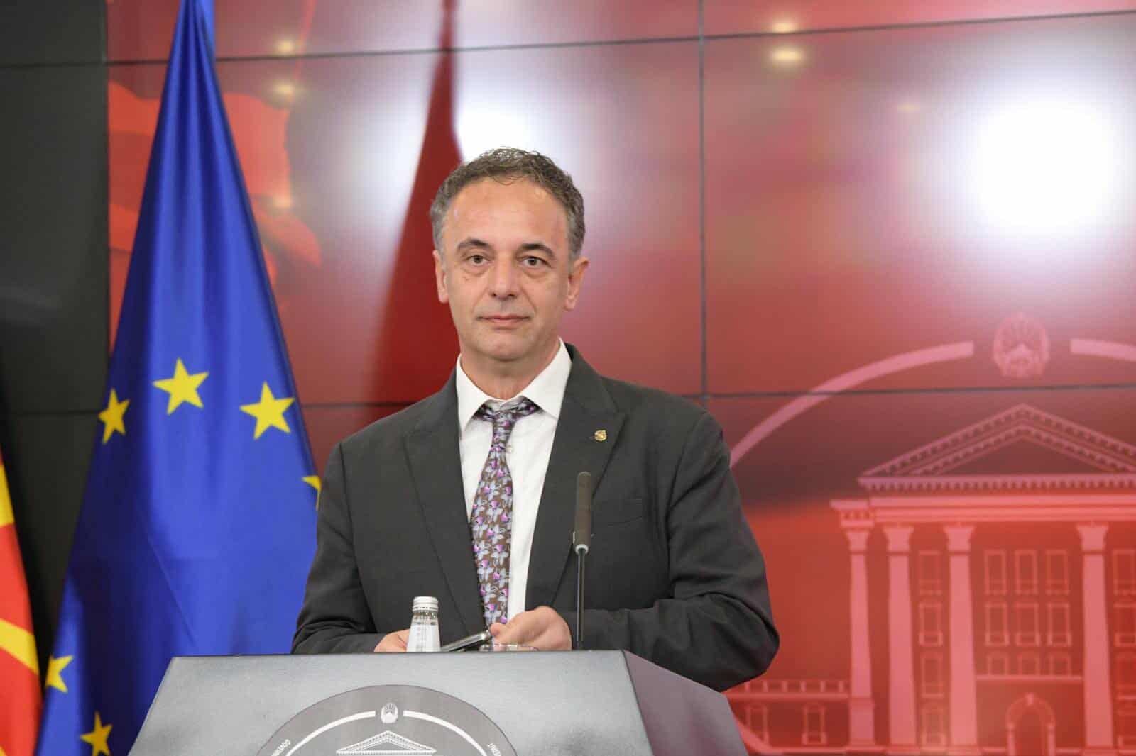 Прес-конференција  на министерот Алиу - ЕДНА ГОДИНА ВЛАДА