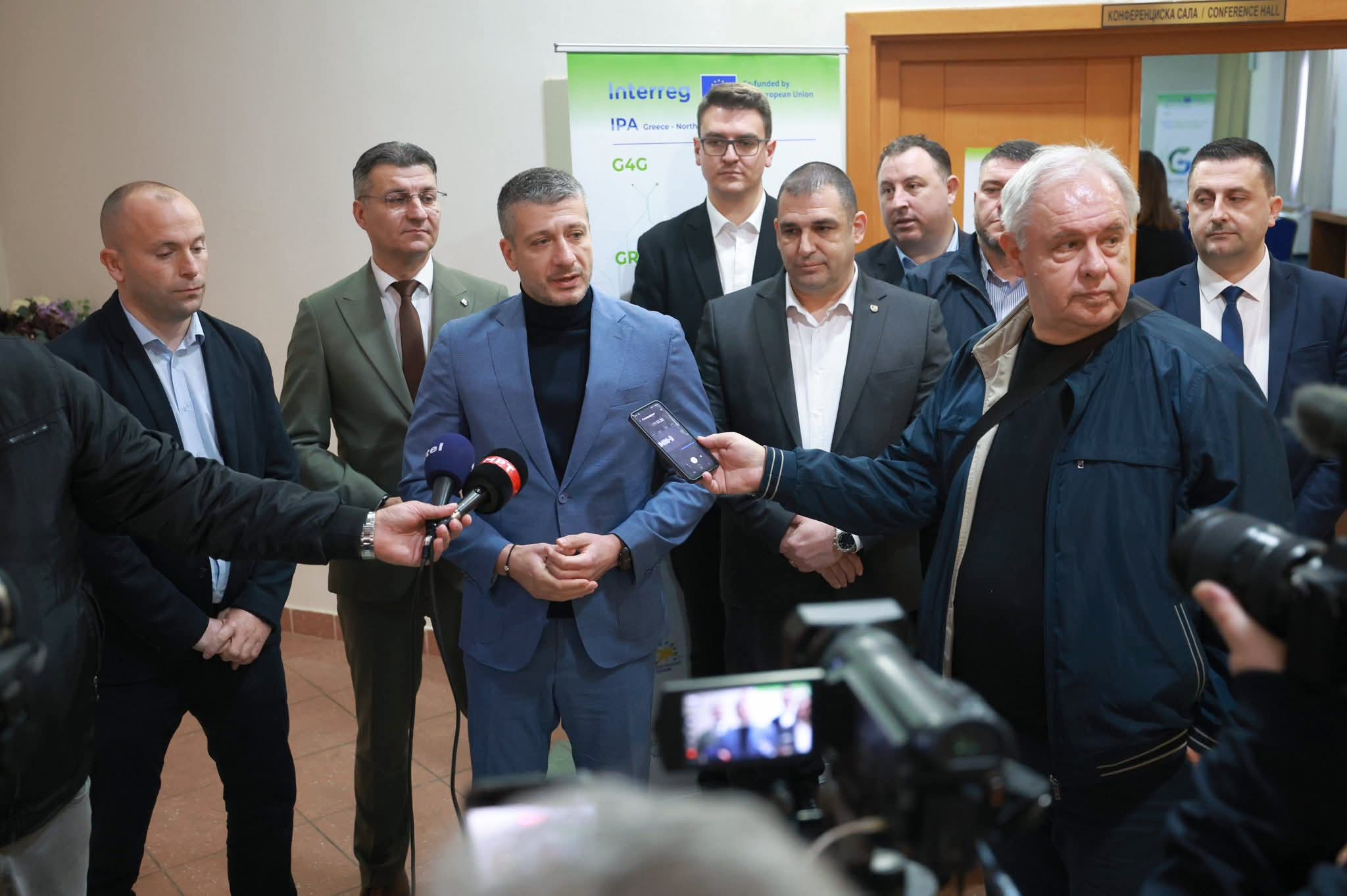 Прес-конференција на проектот „Зелено за добро“, кој се реализира во рамки на Интеррег ИПА Програмата со Грција 2021–2027