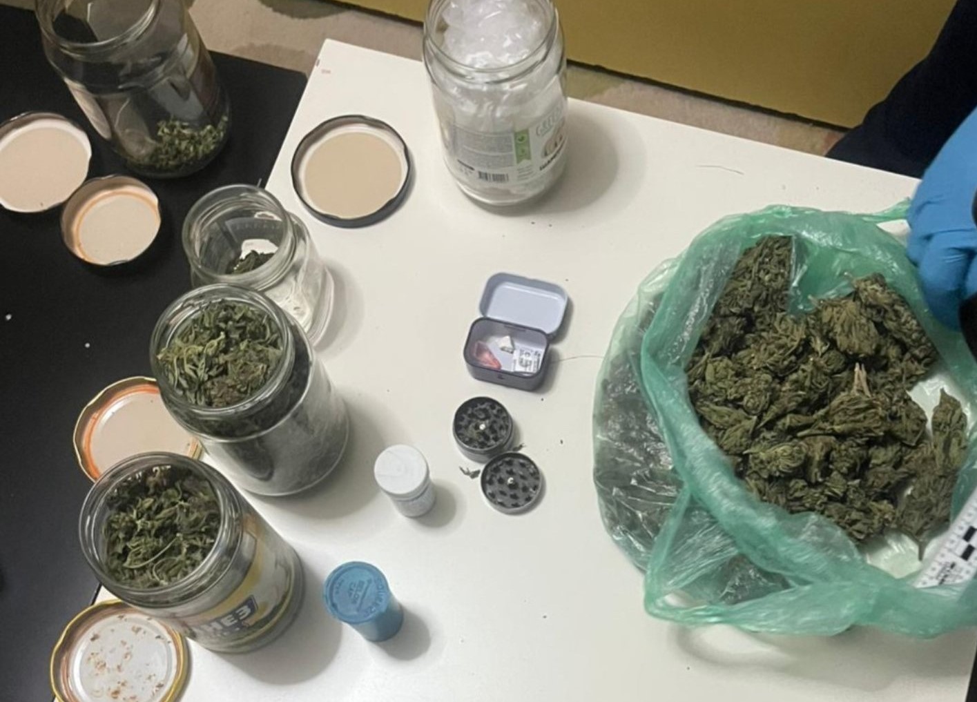 Претрес во Кавадарци, пронајдена дрога, лишено од слобода едно лице