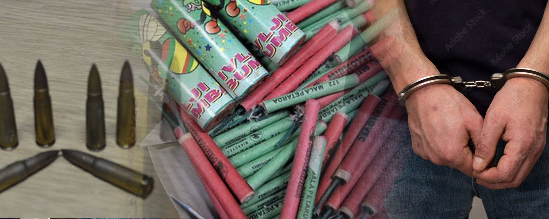 Претрес во Прилеп, пронајдени муниција и пиротехнички средства, лишено од слобода едно лице