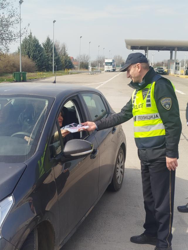 Превентивна активност на Мобилната единица при Секторот за сообраќајни работи во соработка со Републички совет за безбедност на сообраќајот и патиштата