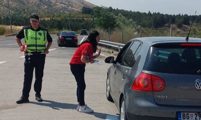 Превентивна активност на Мобилната единица за безбедност на патниот сообраќај при МВР во соработка со Републичкиот совет за безбедност на сообраќајот на патиштата