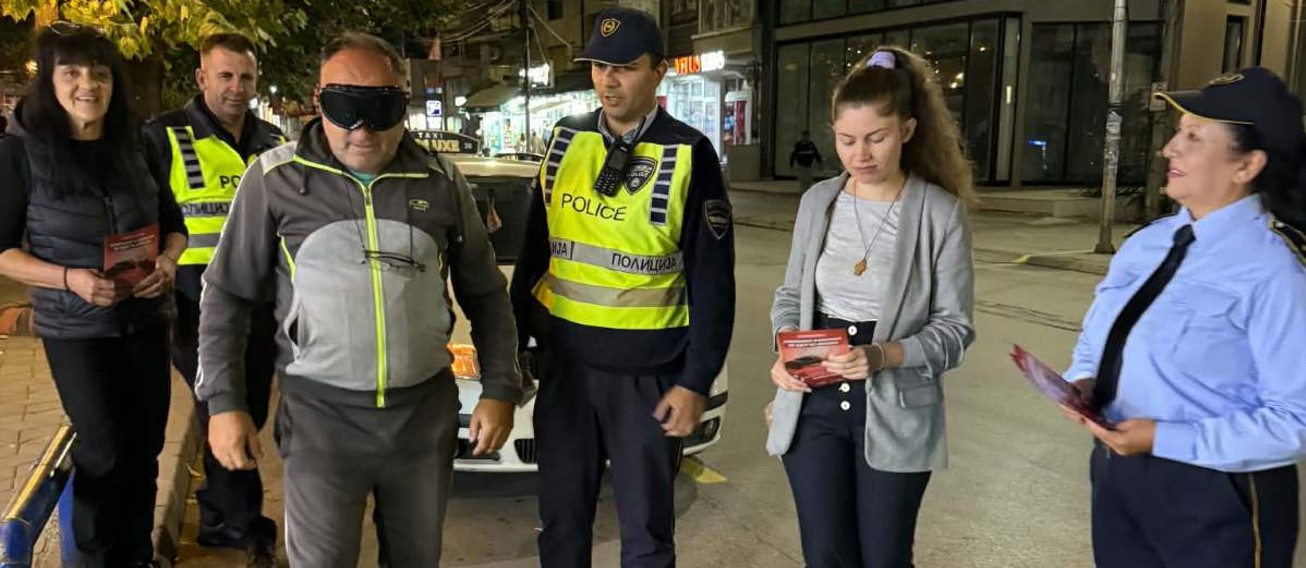 Превентивна активност на СВР Куманово за зголемување на свеста кај возачите да не управуваат возило под дејство на алкохол
