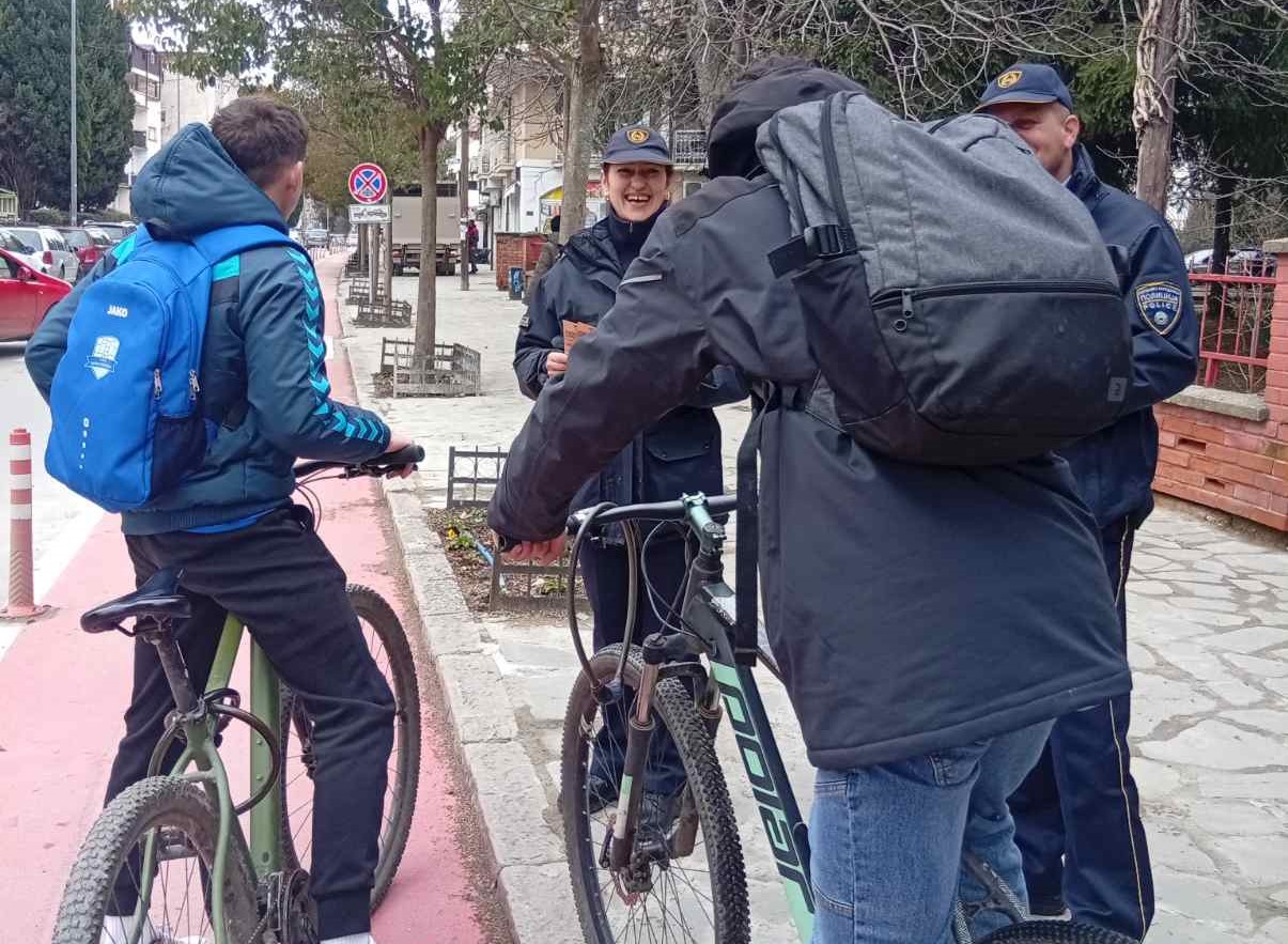 Превентивни активности на СВР Охрид и СВР Штип за безбеден сообраќај