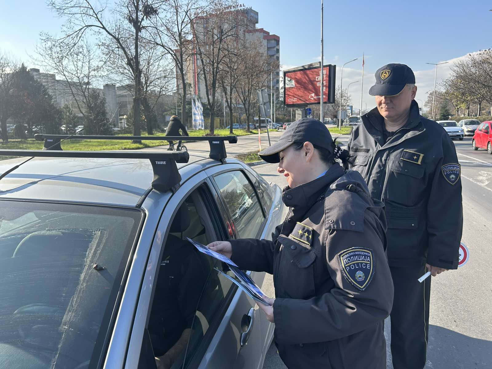 Превентивни активности на СВР Скопје и СВР Штип за безбеден сообраќај и спречување на употреба на пиротехнички средства 