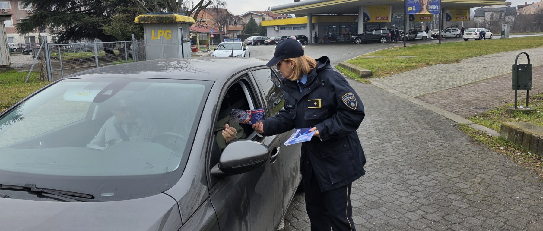 Preventive activities of the Skopje and Shtip Police Departments for road traffic safety