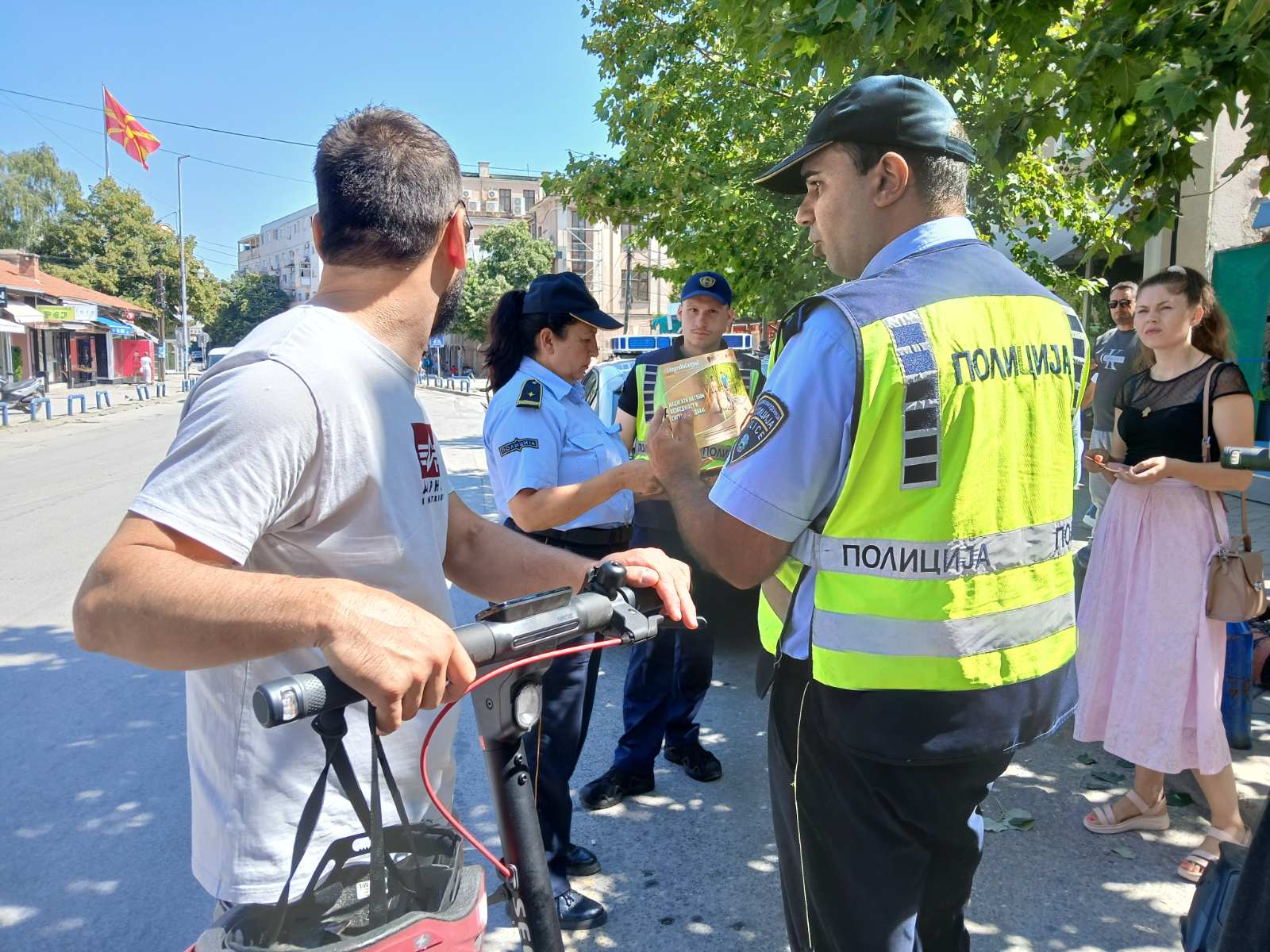 Превентивни активности на СВР Скопје, СВР Куманово, СВР Велес, СВР Охрид, РЦ за ГР Исток и СВР Штип за безбеден сообраќај и заштита на шумите од пожари