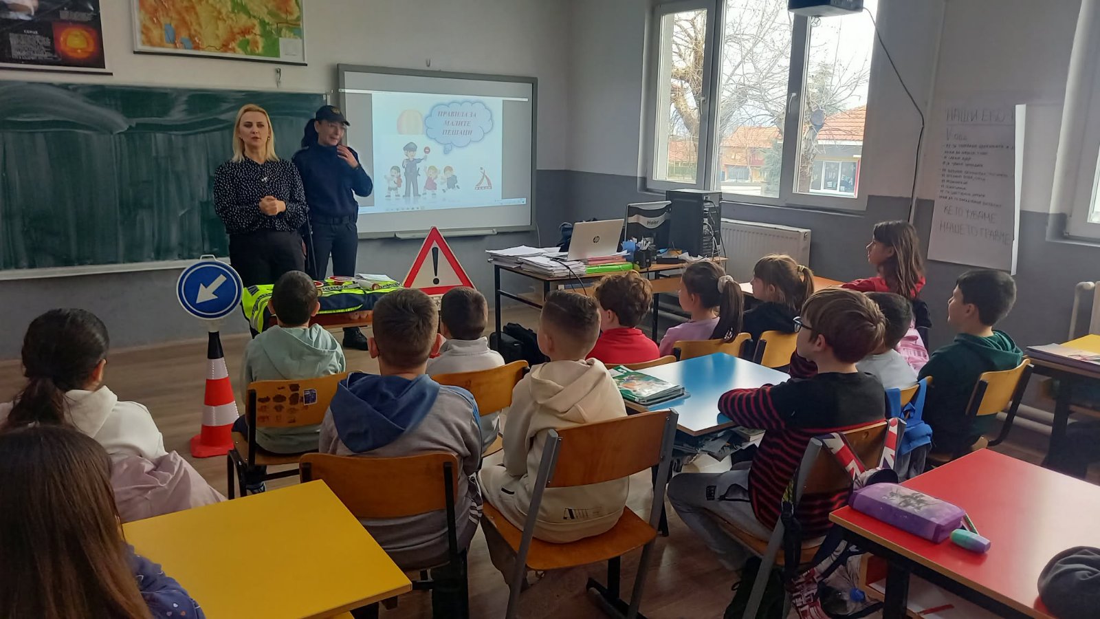 Превентивни активности на СВР Струмица, СВР Скопје и СВР Штип за безбеден сообраќај, заштита од измами и кражби и зголемување на безбедноста во училиштата   