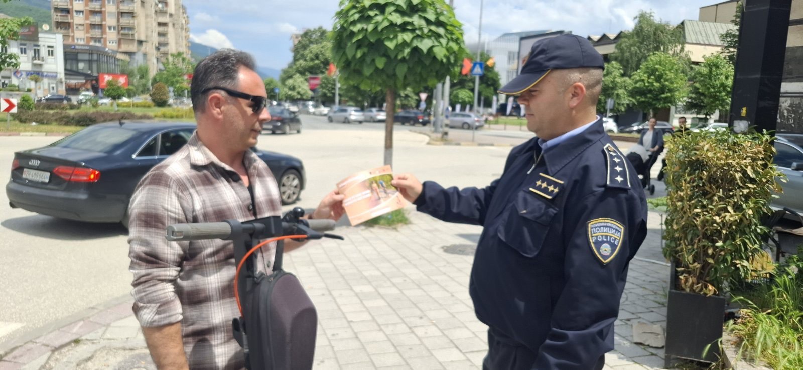 Превентивни активности на СВР Тетово за безбеден сообраќај