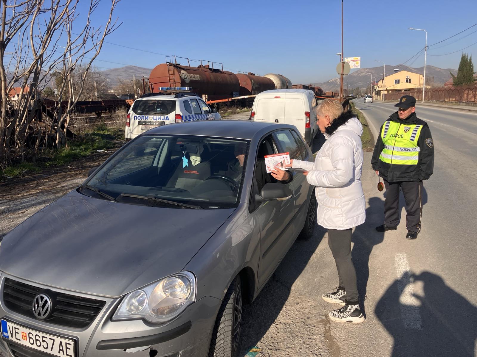Превентивни активности на СВР Велес и СВР Штип за безбеден сообраќај и подигнување на свеста од штетните последици од користење на пиротехнички средства