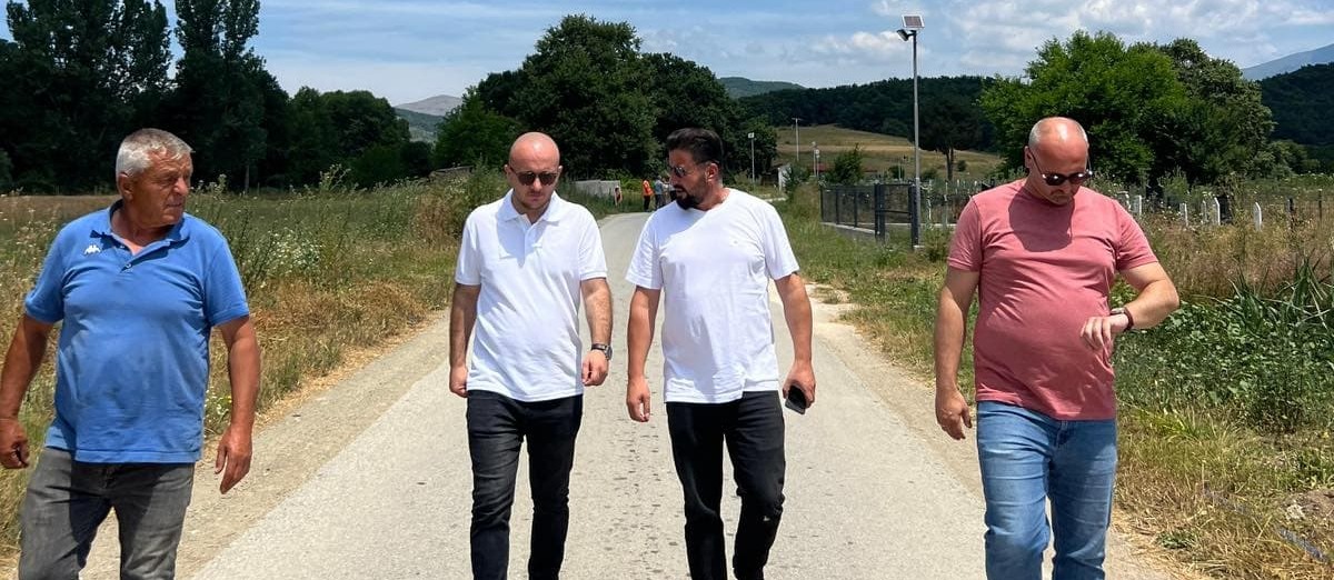 Продолжуваат градежните активности за завршување на системот за наводнување Црвица – Колибар во Кичево