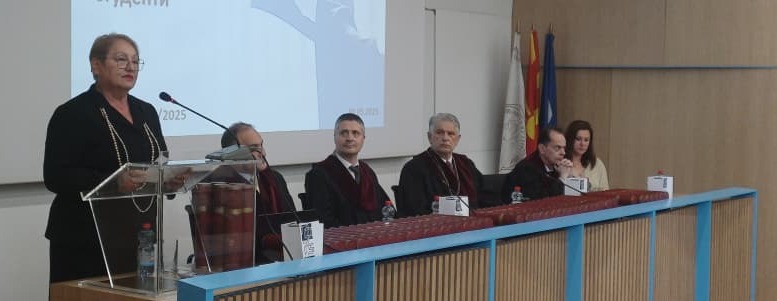 Промовирана нова генерација магистрирани и дипломирани студенти на Градежниот факултет во Скопје, Јаневска им порача да ги употребат знаењата за подобра иднина на Македонија