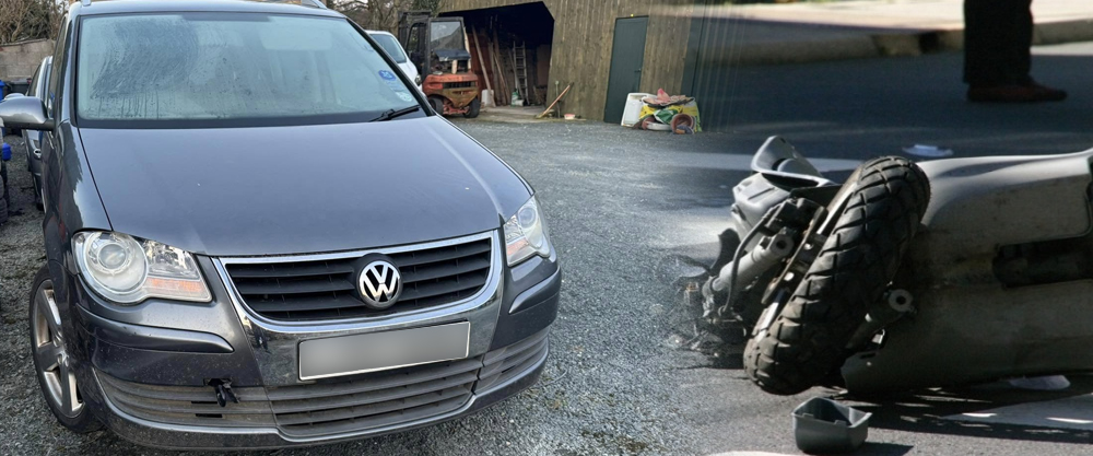 Пронајден возачот кој предизвика сообраќајна несреќа во Кичево и го напушти местото на настанот, извршен е службен разговор и ќе следува соодветна пријава