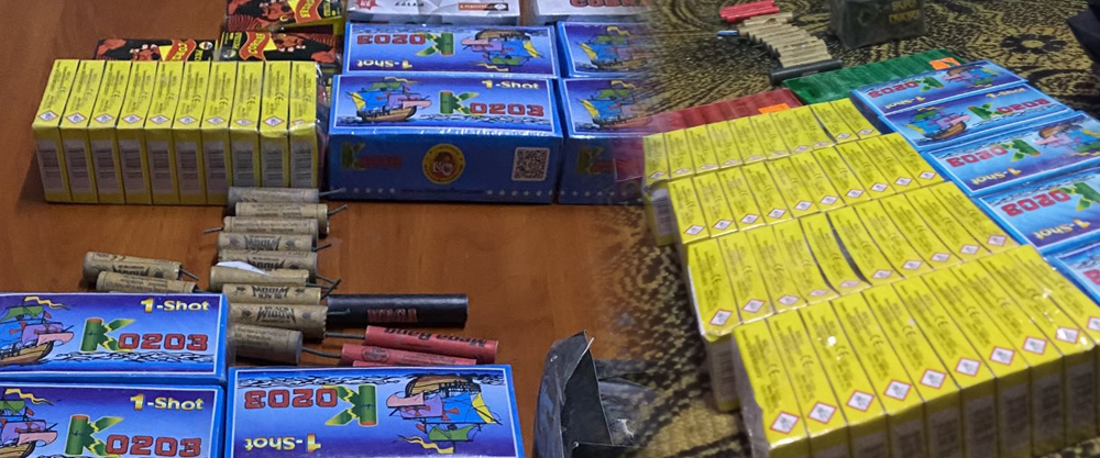 Пронајдени над 4300 парчиња пиротехнички средства во Штип, лишено од слобода едно лице, следува пријава