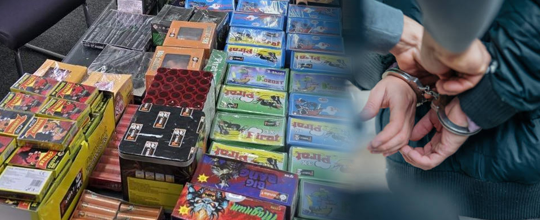 Пронајдени пиротехнички средства во Куманово, лишени од слобода три лица, следуваат соодветни пријави