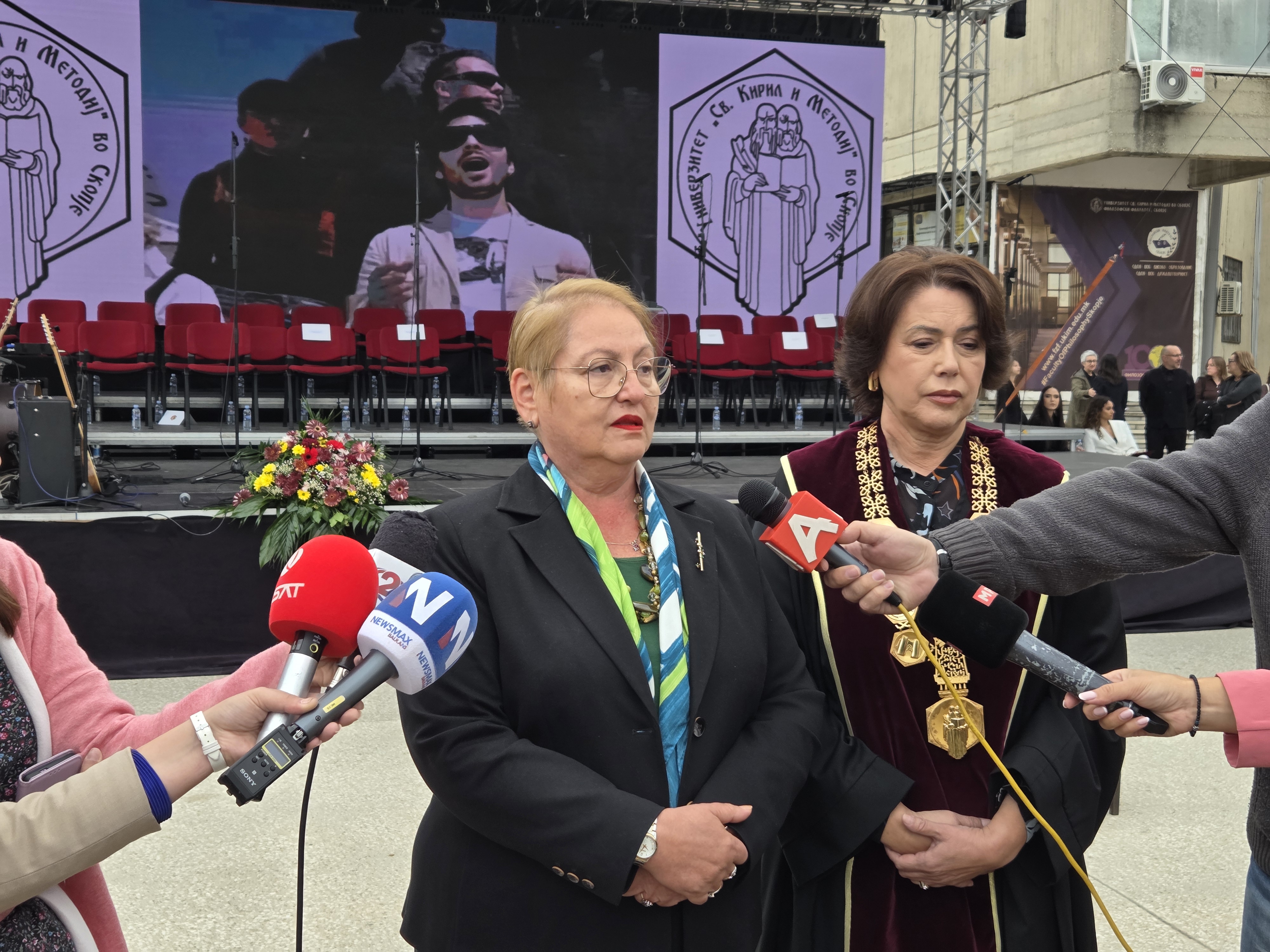 Јаневска на првиот академски час на УКИМ: Студирањето во својата земја е најдобар избор, посветени сме на квалитетно високо образование