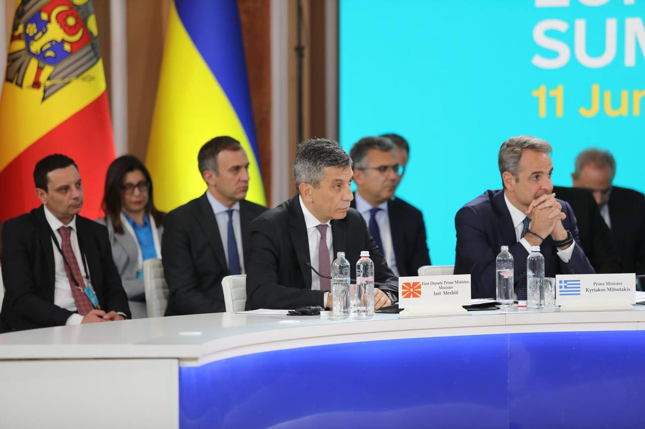 Првиот потпретседател на Владата, Изет Меџити, на Самитот „Украина – Југоисточна Европа“ во Одеса