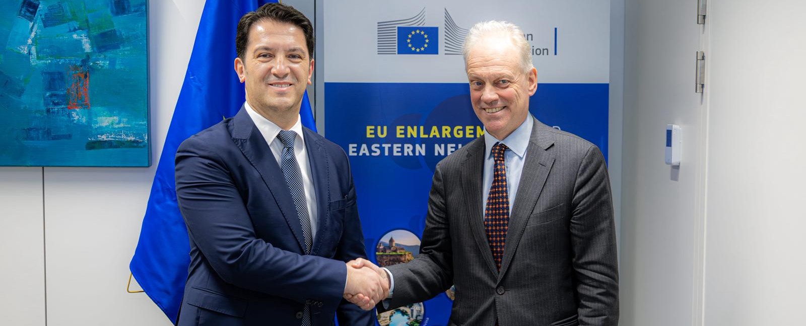 Првиот заменик-претседател на Владата, Беким Сали, оствари официјална средба во Брисел со Генералниот директор за проширување на ЕУ