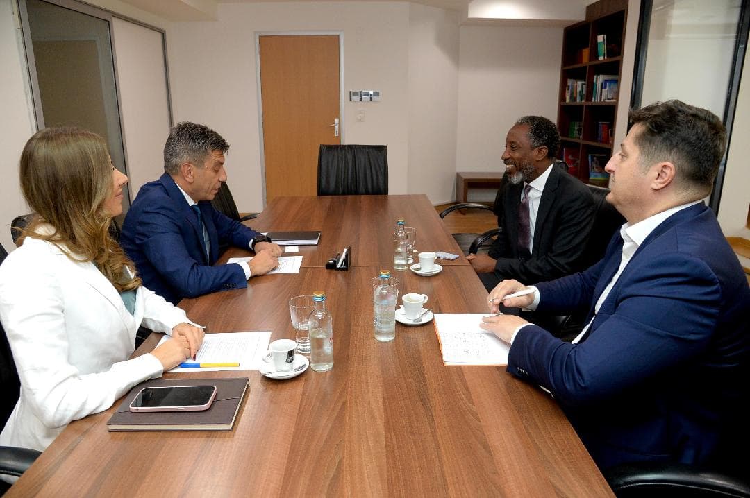 Првиот заменик претседател на Владата Меџити оствари средба со шефот на СЗО во Северна Македонија Аким Али