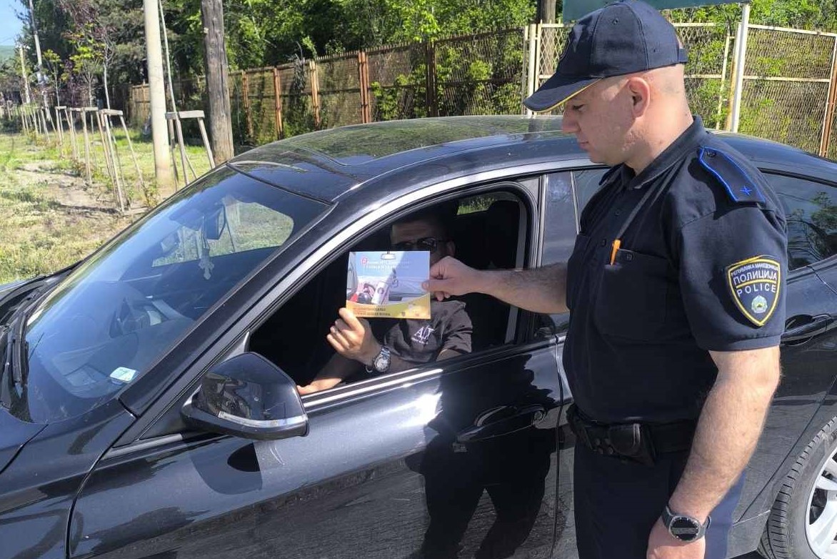 Превентивни активности на СВР Штип и СВР Велес за безбеден сообраќај и заштита од семејно насилство